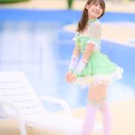 【写真特集 30枚】広山楓（notall）、ミニのメイド服で魅せる絶対領域とヘルシーボディ！＜近代麻雀水着祭2022＞