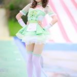 【写真特集 30枚】広山楓(notall)、ミニのメイド服で魅せる絶対領域とヘルシーボディ!<近代麻雀水着祭2022>