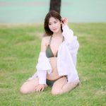 【写真特集】レースクイーン・益田アンナ、彼シャツ脱いで美麗スタイルあらわに！＜近代麻雀水着祭2022＞