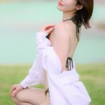 【写真特集】レースクイーン・益田アンナ、彼シャツ脱いで美麗スタイルあらわに！＜近代麻雀水着祭2022＞