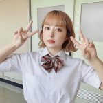 前田美里、26歳の制服コスプレにファン歓喜！「現役にしか見えない」