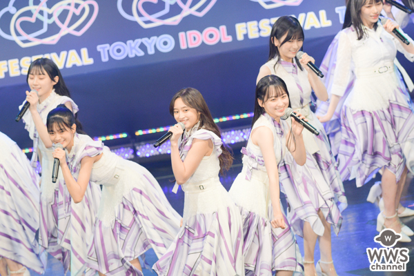 乃木坂46・5期生、「TIF2022」で『バンドエイド剥がすような別れ方』をフルサイズ披露＜TOKYO IDOL FESTIVAL 2022 supported by にしたんクリニック＞