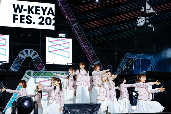 櫻坂46、富士急ハイランドで『W-KEYAKI FES.2022』リベンジ終幕