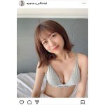 AKB48・篠崎彩奈、スポブラで魅せる柔肌バストにうっとり！