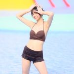 【写真特集 15枚】田村メリジェイセル、大人シックなビキニ衣装を披露＜近代麻雀水着祭2022＞