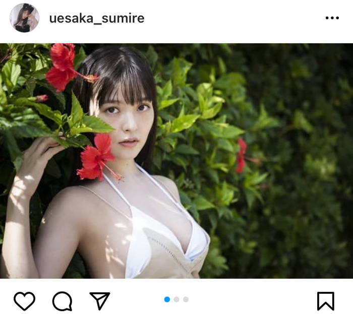 上坂すみれ、2nd写真集で王道ビキニを披露！色っぽいお姉さんにも