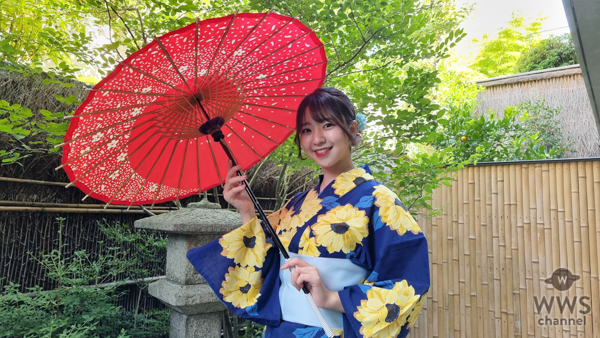 【写真特集第１弾】初代ミスユニバーシティ・長澤佳凜さんが可愛いすぎる浴衣姿で京都を散策！