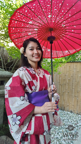 【写真特集第１弾】ミスユニバーシティ2021グランプリ・吉田三莉さんが可愛いすぎる浴衣姿で京都を散策！