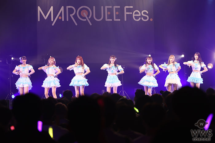 アイドルグループ・JamsCollection、７名でオーディエンスを圧倒！ ＜MARQUEE Fes.day2＞