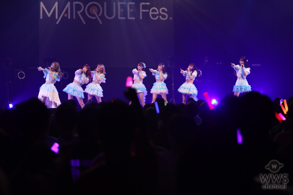 アイドルグループ・JamsCollection、７名でオーディエンスを圧倒！ ＜MARQUEE Fes.day2＞