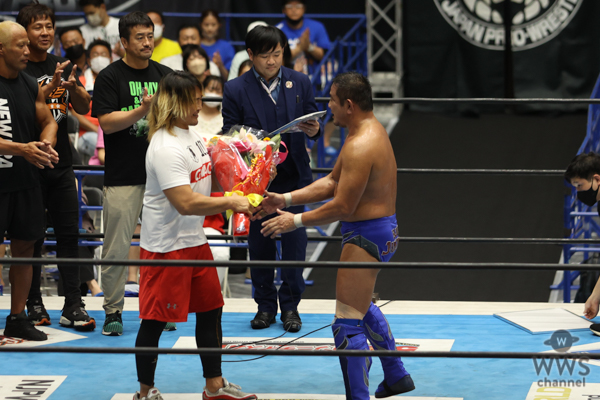 新日本プロレス・永田裕志、地元東金のデビュー30周年記念大会で思いを語る！ 「中身の濃い30年でした。」サプライズで藤波辰爾が登場