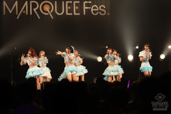 アイドルグループ・JamsCollection、７名でオーディエンスを圧倒！ ＜MARQUEE Fes.day2＞