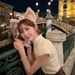 松川星、つけ耳カチューシャで彼女感満載なショットに反響！「笑顔最高。輝きまくってる」