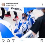 レースクイーン・広瀬晏夕、浴衣風ミニスカコスチュームでPacific Fairiesの集合ショットを公開！