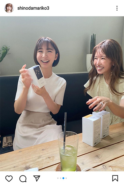 篠田麻里子、くみっきー・野上ゆう子と3ショット公開！「皆さんキレイでうっとりします」「素敵な3人ですね」