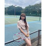 Kirari、テニスの日に中学生ぶりのテニスウェア姿を披露
