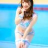 【写真特集】日南くらら（momograciWEST）、ガーリーな爽やか猫耳ビキニ衣装を披露＜近代麻雀水着祭2022＞