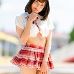 【写真特集】恋星める、フェチ心くすぐる超ミニの制服から水着チラ見せ！＜近代麻雀水着祭2022＞