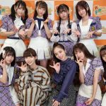【楽屋オフショット】Bunny La Crew、「川崎らがふぇす」でMCの荻野由佳＆真洋(mahiro)と笑顔の3ショット＜KAWASAKI RAGAZZE☆FESTA＞