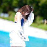 【写真特集】高槻あいの（I MY ME MINE）、スクール水着で魅せるまぶしい透明肌披露＜近代麻雀水着祭2022＞