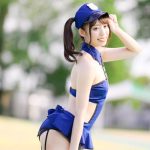 【写真特集】山岸奈津美（虹色の飛行少女）、肌見せポリス衣装で圧巻の脚線美見せつけ！＜近代麻雀水着祭2022＞