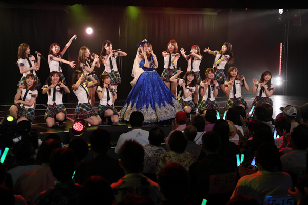 SKE48・古畑奈和、今後はソロアーティストとして活動「たくさんの方の背中を押していけたら」劇場最終公演で発表