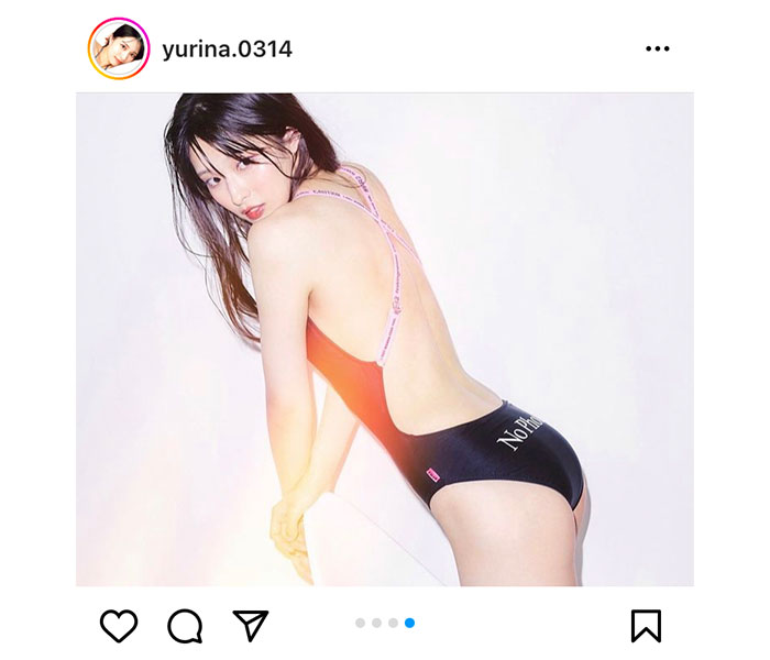 AKB48・行天優莉奈、背中開きの競泳水着でセクシー全開！「びっくり行天」「最高にセクシー」