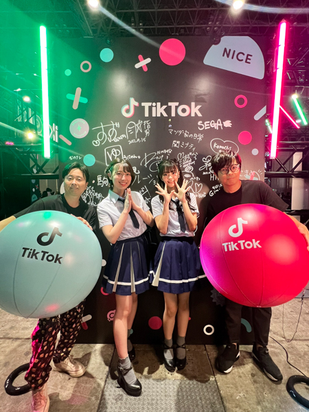 NMB48メンバーが「東京ゲームショウ2022」でゲーム体験！