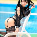 【写真特集】小鳥遊彩花（81moment）、セクカワな黒バニーコスで桃尻大胆見せつけ！＜近代麻雀水着祭2022＞