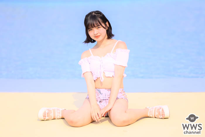 【写真特集】颯乃、肩出しセクシーな水着衣装を披露＜近代麻雀水着祭2022＞