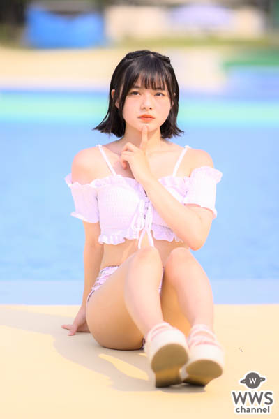 【写真特集】颯乃、肩出しセクシーな水着衣装を披露＜近代麻雀水着祭2022＞