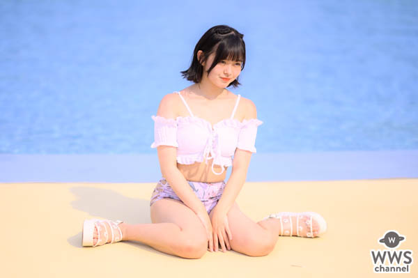 【写真特集】颯乃、肩出しセクシーな水着衣装を披露＜近代麻雀水着祭2022＞