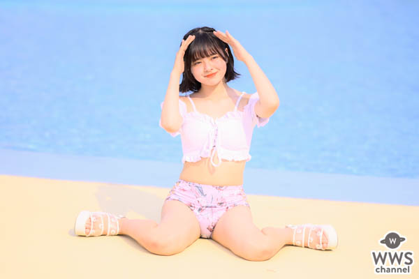 【写真特集】颯乃、肩出しセクシーな水着衣装を披露＜近代麻雀水着祭2022＞