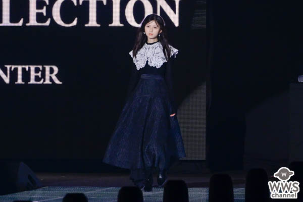 乃木坂46・齋藤飛鳥、「マイナビ TGC 2022 A/W」に黒のロングスカートをふわりとさせ颯爽と登場！＜第35回 マイナビ 東京ガールズコレクション 2022 AUTUMN/WINTER＞