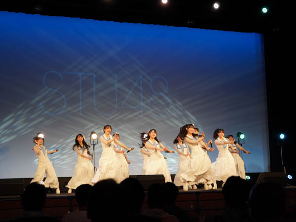 STU48・1期生が5周年記念の特別公演を開催「MUSIC STATION」初出演の生報告も