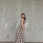NMB48・上西怜、おしゃれ可愛い秋色ワンピースコーデに反響ぞくぞく