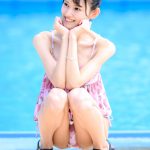 【写真特集】八掛うみ、プールサイドから可愛らしい笑顔でキュンをお届け！＜近代麻雀水着祭2022＞