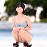 【写真特集】雪村花鈴、黒髪ショートボブにうっとりな水着衣装で微笑みをお届け！＜近代麻雀水着祭2022＞