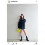 藤田ニコル、超ミニ×ベスト×シャツの秋コーデで美脚を披露「フトモモが魅力的」「スタイル良すぎる」の声！