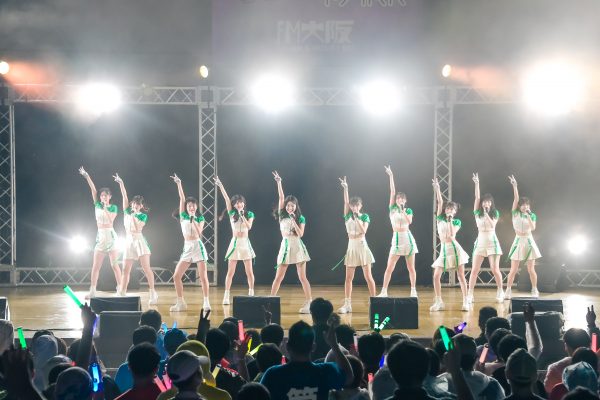 OCHA NORMA「大阪めっちゃ好きやねん！」、大阪城音楽堂からイベントを盛り上げ！＜POP’N IDOL PARK＞