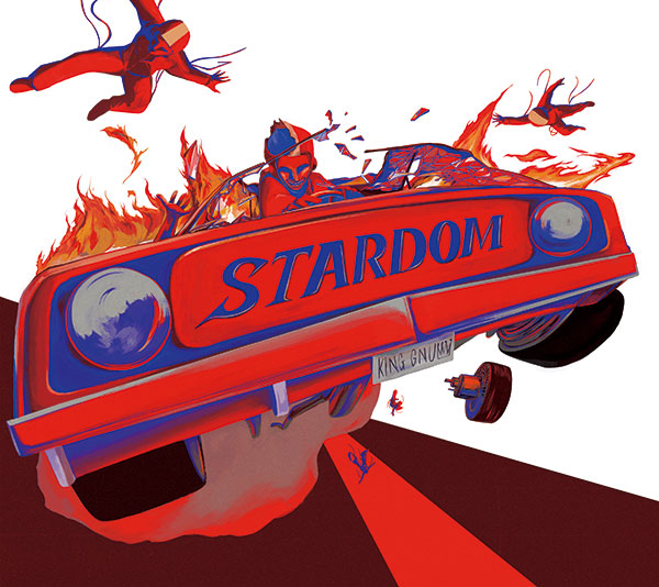 King Gnu、NHKサッカーテーマの新曲「Stardom」のリリース&ジャケットアートワーク解禁