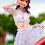 【写真特集】天川そら、セクシーなチャイナドレス風水着で美麗スタイル披露！＜近代麻雀水着祭2022＞