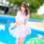 【写真特集】天川そら、セクシーなチャイナドレス風水着で美麗スタイル披露！＜近代麻雀水着祭2022＞