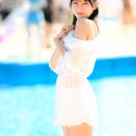 【写真特集】本間菜穂（LOVE CCiNO）、肩出しレースのワンピースから透明美脚披露！＜近代麻雀水着祭2022＞