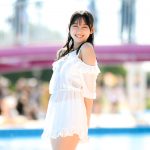 【写真特集】本間菜穂（LOVE CCiNO）、肩出しレースのワンピースから透明美脚披露！＜近代麻雀水着祭2022＞
