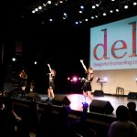 【写真特集】dela・今田希、後藤ひなの、藤本南、クールな黒衣装で「川崎らがふぇす」のステージに登場！＜KAWASAKI RAGAZZE☆FESTA＞