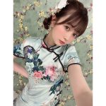 SKE48・江籠裕奈、ハロウィンに合わせてチャイナドレスの自撮りオフショットをお届け！「思い出してくれてありがとう！」