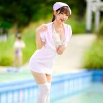 【写真特集】有沢美矢（CURTiA）、ナース服から絶対領域＆セクシーな水着で来場者悩殺！＜近代麻雀水着祭2022＞