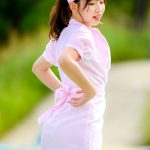 【写真特集】有沢美矢（CURTiA）、ナース服から絶対領域＆セクシーな水着で来場者悩殺！＜近代麻雀水着祭2022＞