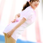 【写真特集】有沢美矢（CURTiA）、ナース服から絶対領域＆セクシーな水着で来場者悩殺！＜近代麻雀水着祭2022＞